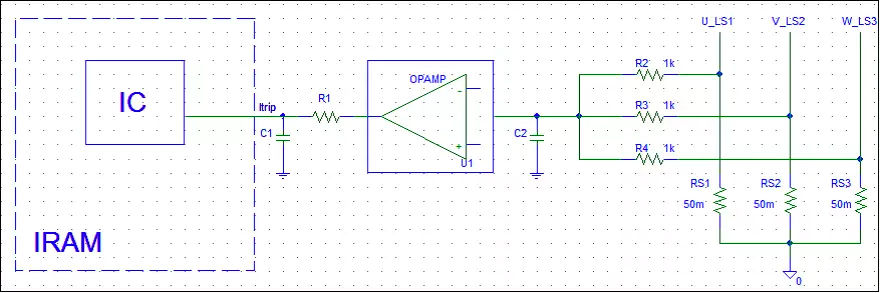 3 Resistor Sampling With Diode Decoupling