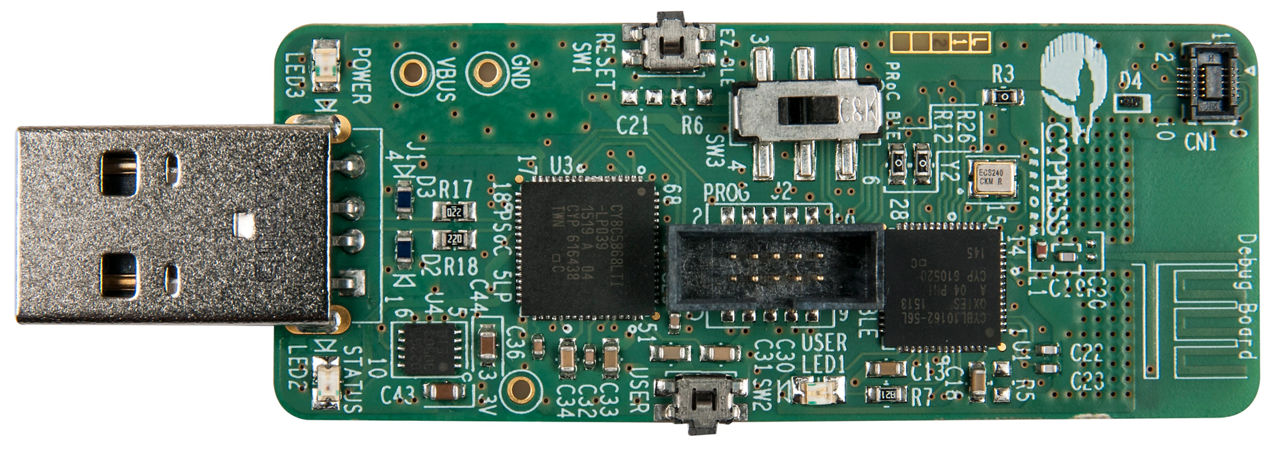 BLE-USB-桥接板