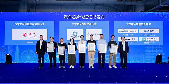 英飞凌受邀加入中国汽车芯片标准检测认证联盟