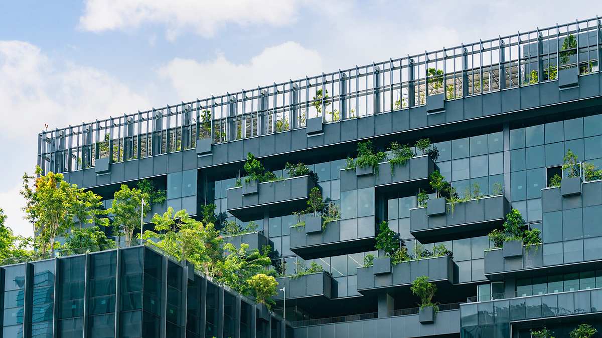 绿色城市建筑