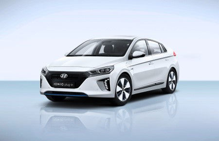 Hyundai Ioniq Plug In Hybrid Car 01