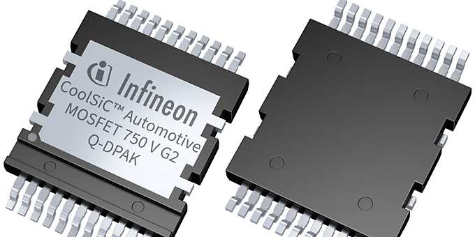 The CoolSiC MOSFET 750 V G2 technology in the top-side cooled Q-DPAK package