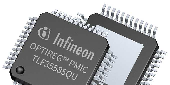 采用TQFP-48封装的OPTIREG™ PMIC TLF35585