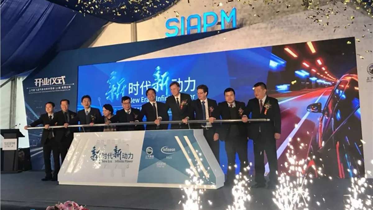 Saic Infineon Auto Power Opening Ceremony