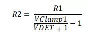 Selected Value First Clamping Voltage