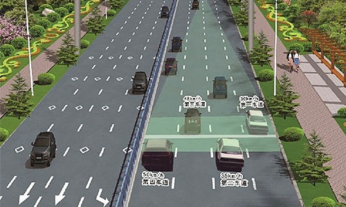 Speed Measurement Radar Application Scenario